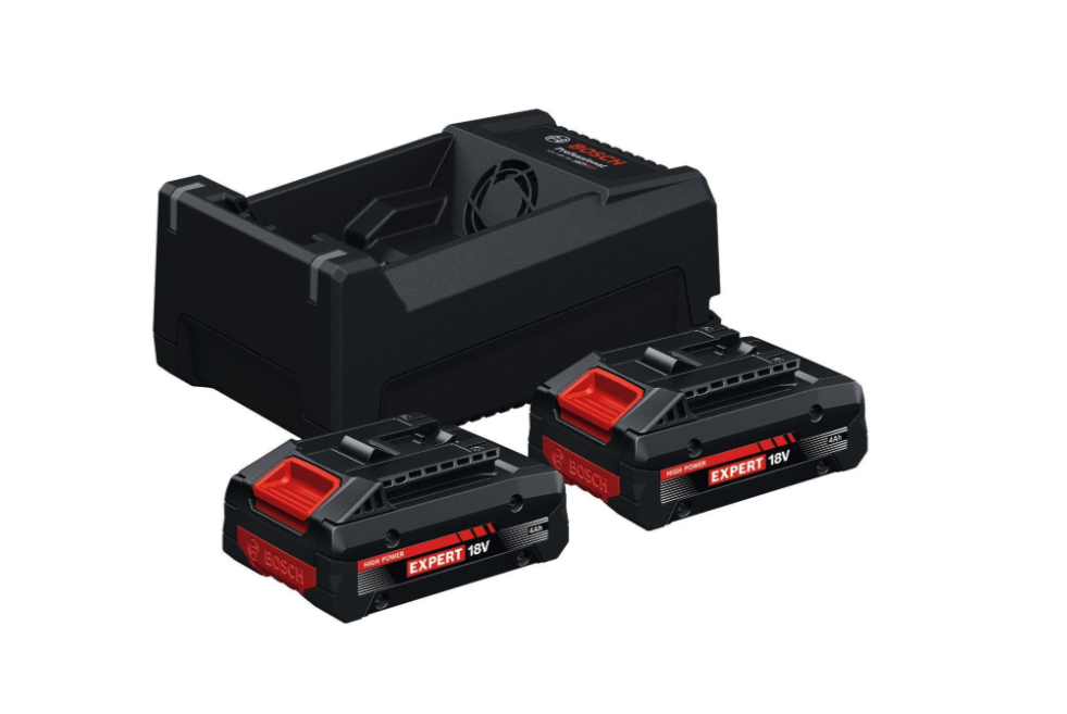 Bosch EXPERT EXBA18V-40 2×4,0Ah + GAL 12V/18V-80 Starterset - 1600A0373J