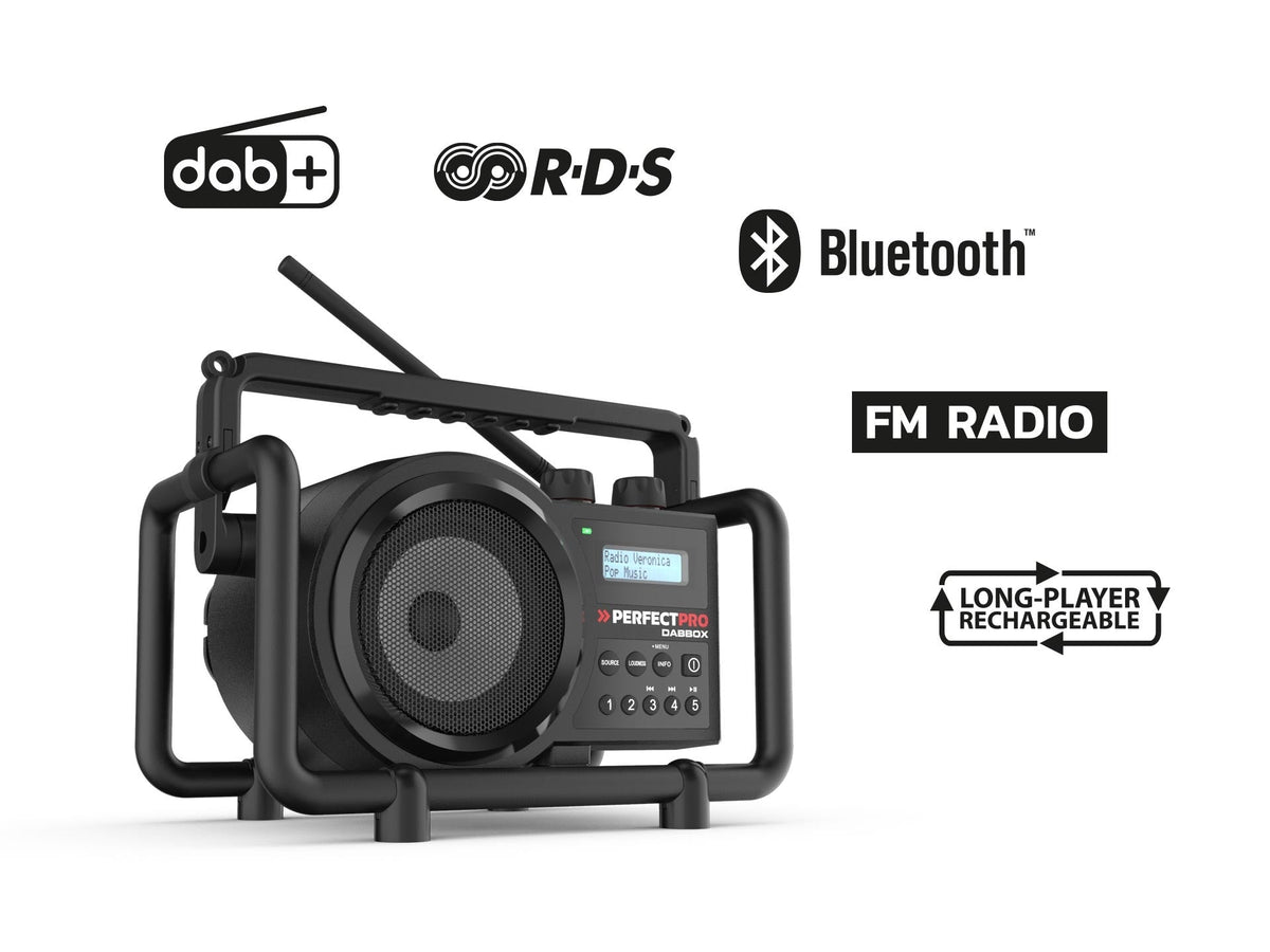 PerfectPro DAB+BOX Bouwradio - DBX3