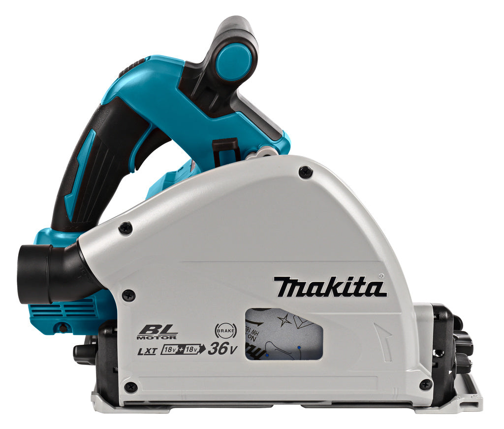 Makita DSP600ZJ 2x18 V Invalcirkelzaag 165 mm (accu cirkelzaag)