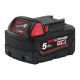Milwaukee M18 FPP2AB2-502X Combiset FPD3 Slagboor en FSAG125X Haakse Slijper - 5.0Ah 18V in HD Box